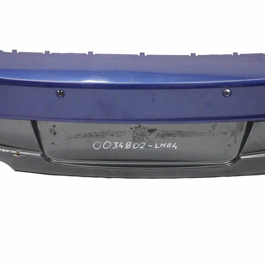 Bumper Trim Panel PDC Le Mans Blau Blue 381 to BMW E81 E87 LCI 4 M Sport Rear with Part number 0034802 BMW E81 E87 LCI 4 M Sport Rear Bumper Trim Panel PDC Le Mans Blau Blue 381 - SKU 0034802-LMB4 - Part number 0034802