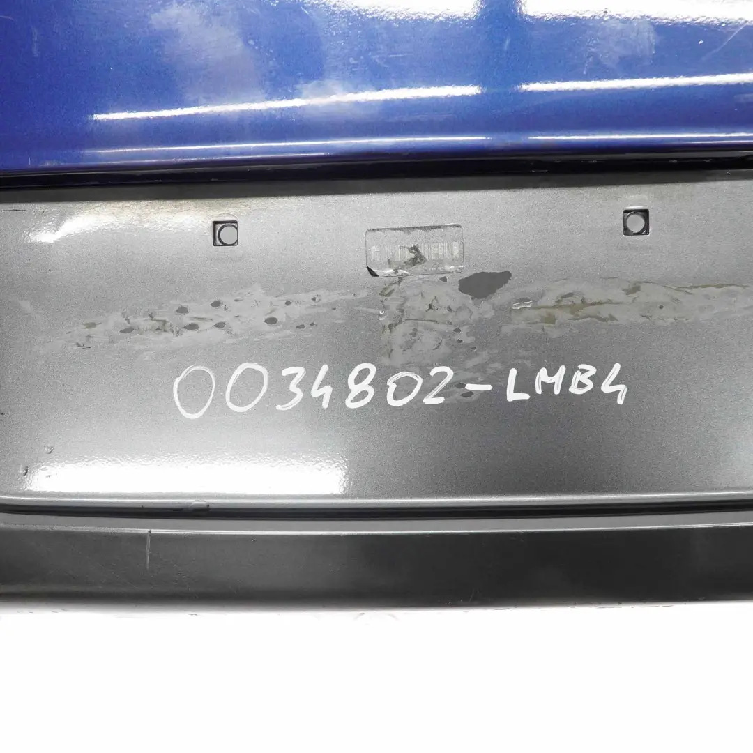 Bumper Trim Panel PDC Le Mans Blau Blue 381 to BMW E81 E87 LCI 4 M Sport Rear with Part number 0034802 BMW E81 E87 LCI 4 M Sport Rear Bumper Trim Panel PDC Le Mans Blau Blue 381 - SKU 0034802-LMB4 - Part number 0034802