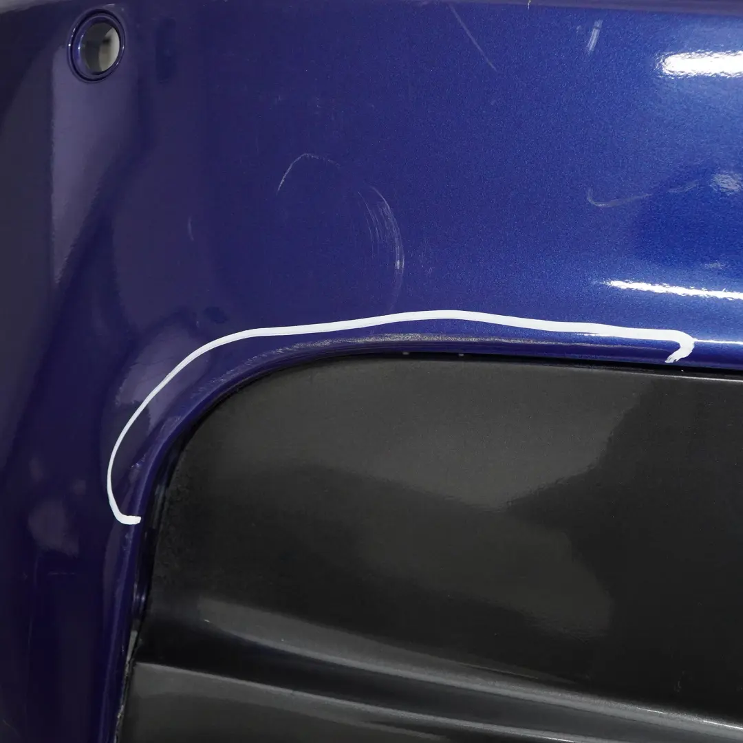 Bumper Trim Panel PDC Le Mans Blau Blue 381 to BMW E81 E87 LCI 4 M Sport Rear with Part number 0034802 BMW E81 E87 LCI 4 M Sport Rear Bumper Trim Panel PDC Le Mans Blau Blue 381 - SKU 0034802-LMB4 - Part number 0034802