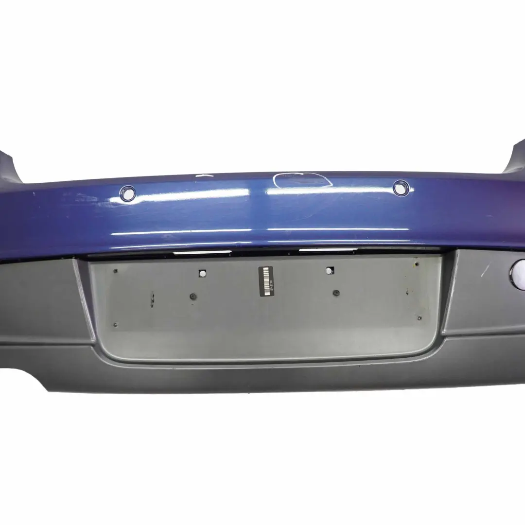 Bumper BMW E81 E87 LCI M Sport Trim Panel PDC Le Mans Blau Blue - 381 to Rear with Part number 0034802 Rear Bumper BMW E81 E87 LCI M Sport Trim Panel PDC Le Mans Blau Blue - 381 - SKU 0034802-LMB8 - Part number 0034802