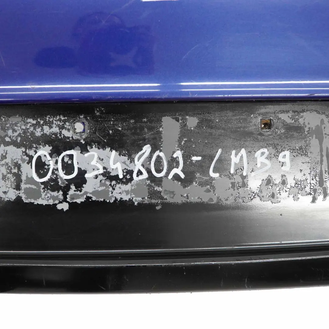Bumper BMW E81 E87 LCI M Sport Trim Panel PDC Le Mans Blau Blue - 381 to Rear with Part number 0034802 Rear Bumper BMW E81 E87 LCI M Sport Trim Panel PDC Le Mans Blau Blue - 381 - SKU 0034802-LMB9 - Part number 0034802