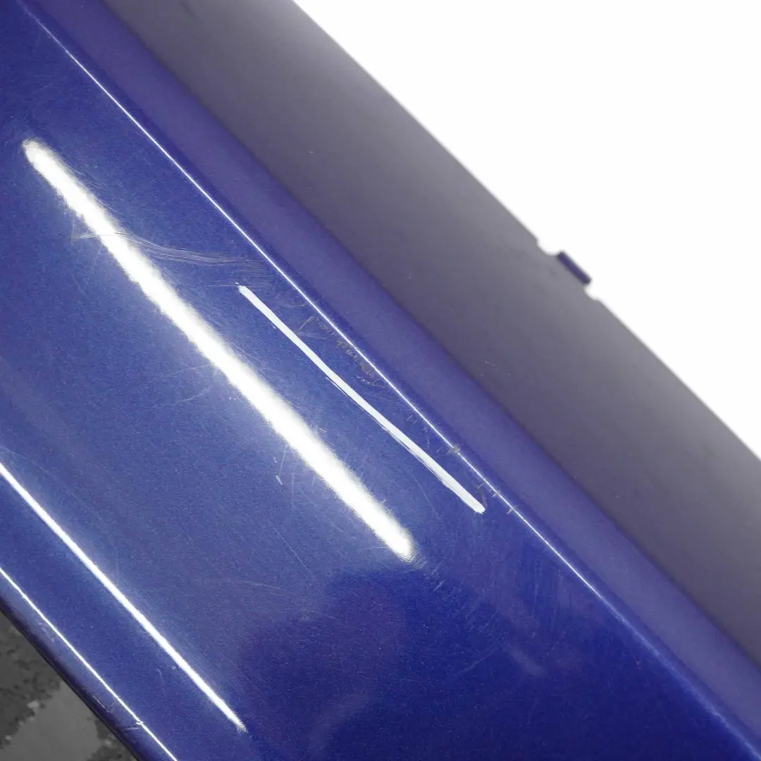 Bumper BMW E81 E87 LCI M Sport Trim Panel PDC Le Mans Blau Blue - 381 to Rear with Part number 0034802 Rear Bumper BMW E81 E87 LCI M Sport Trim Panel PDC Le Mans Blau Blue - 381 - SKU 0034802-LMB9 - Part number 0034802