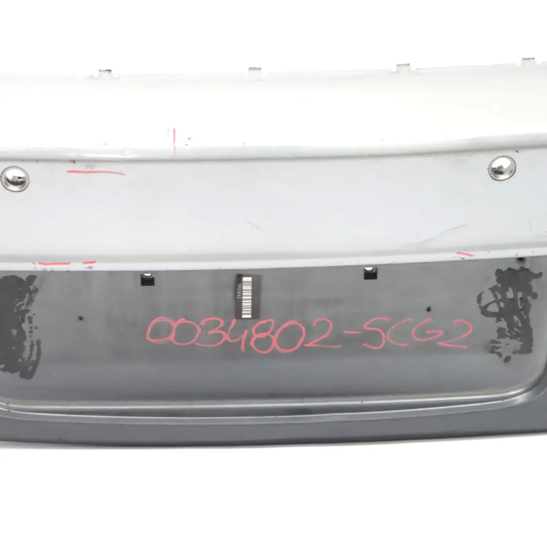 Bumper BMW E81 E87 LCI M Sport Trim Panel PDC Spacegrau Space Grey - A52 to Rear with Part number 0034802 Rear Bumper BMW E81 E87 LCI M Sport Trim Panel PDC Spacegrau Space Grey - A52 - SKU 0034802-SCG2 - Part number 0034802