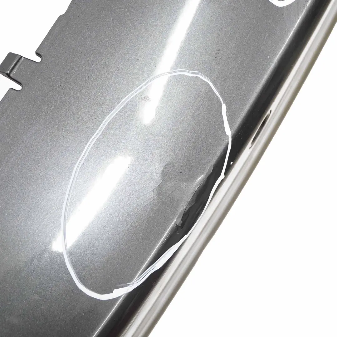 Bumper BMW E81 E87 LCI M Sport Trim Panel Sparkling Graphite Metallic - A22 to Rear with Part number 0034802 Rear Bumper BMW E81 E87 LCI M Sport Trim Panel Sparkling Graphite Metallic - A22 - SKU 0034802-SG1 - Part number 0034802