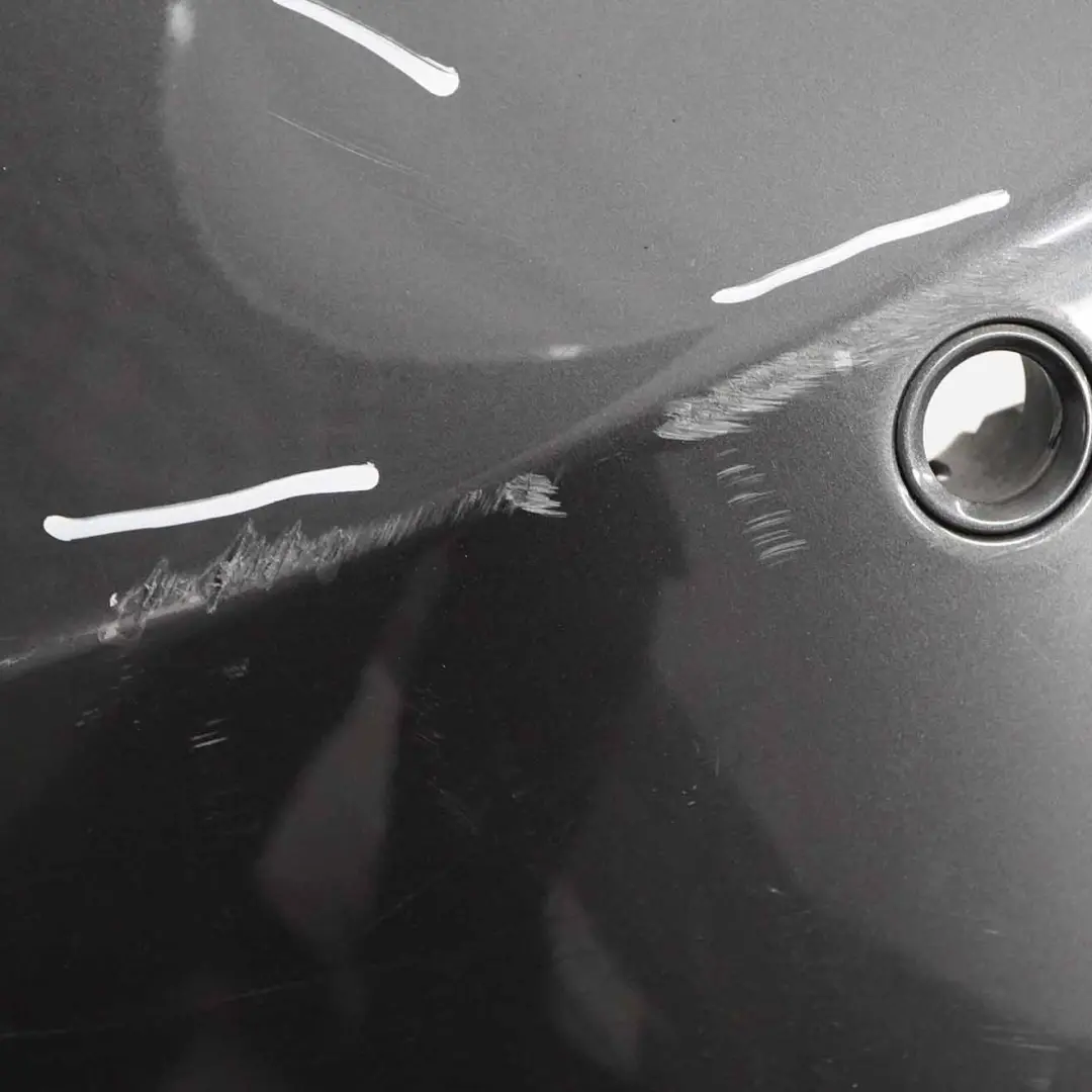 Bumper BMW E81 E87 LCI M Sport Trim Panel Sparkling Graphite Metallic - A22 to Rear with Part number 0034802 Rear Bumper BMW E81 E87 LCI M Sport Trim Panel Sparkling Graphite Metallic - A22 - SKU 0034802-SG1 - Part number 0034802