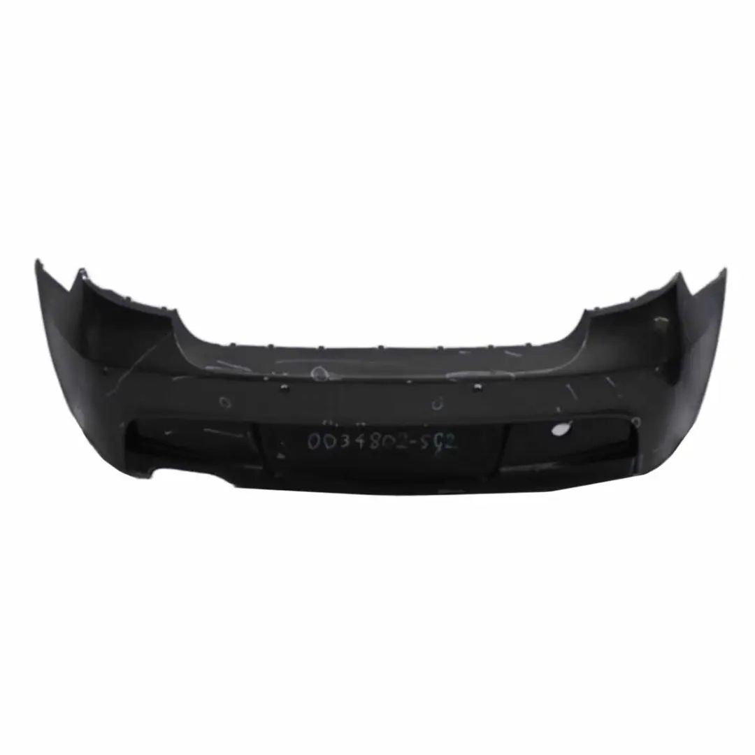 Bumper BMW E81 E87 LCI M Sport Trim Panel Sparkling Graphite Metallic - A22 to Rear with Part number 0034802 Rear Bumper BMW E81 E87 LCI M Sport Trim Panel Sparkling Graphite Metallic - A22 - SKU 0034802-SG2 - Part number 0034802