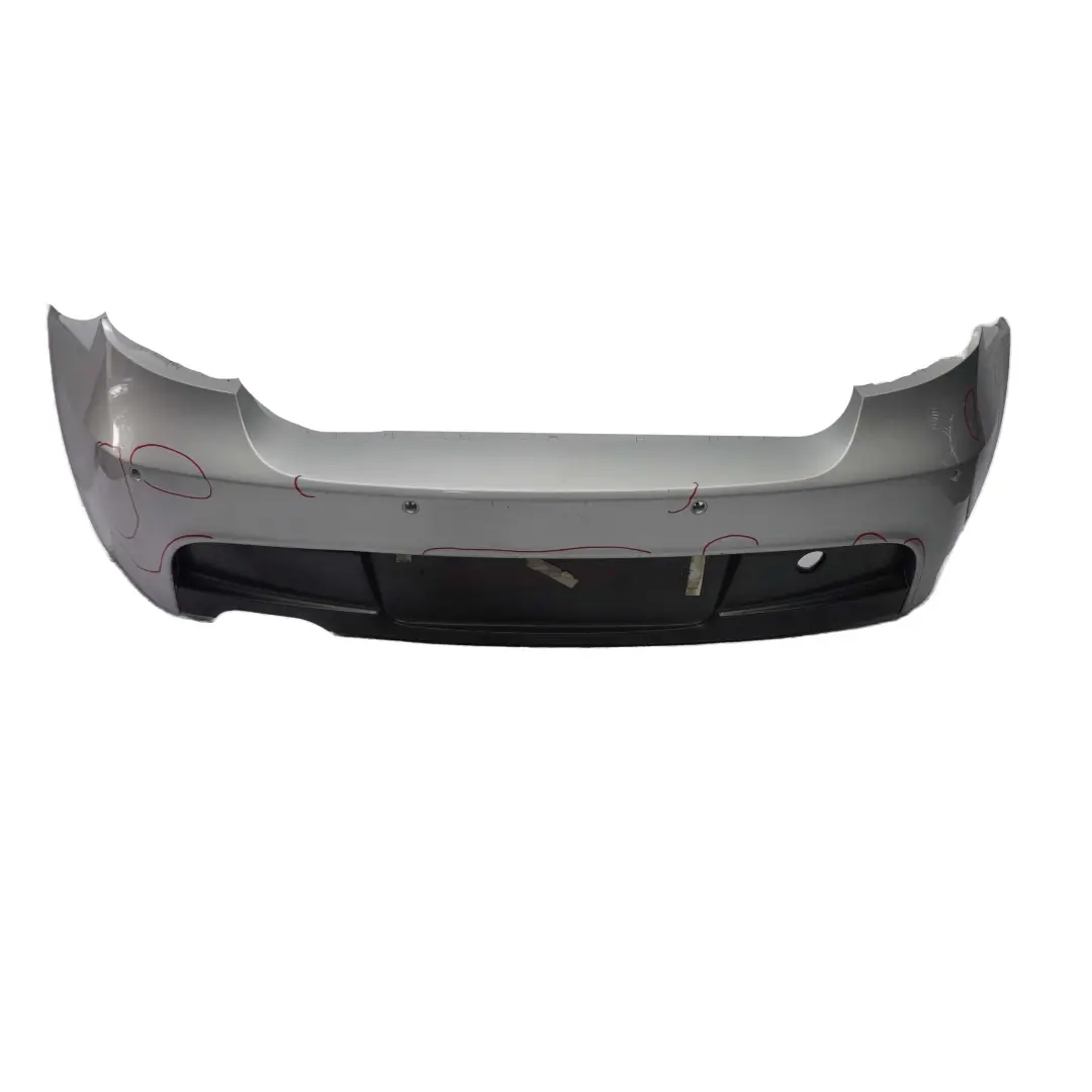 Bumper Trim Panel PDC Titan Silver - 354 to BMW 1 E81 E87 LCI 1 M Sport Rear with Part number 0034802 BMW 1 E81 E87 LCI 1 M Sport Rear Bumper Trim Panel PDC Titan Silver - 354 - SKU 0034802-TS1 - Part number 0034802