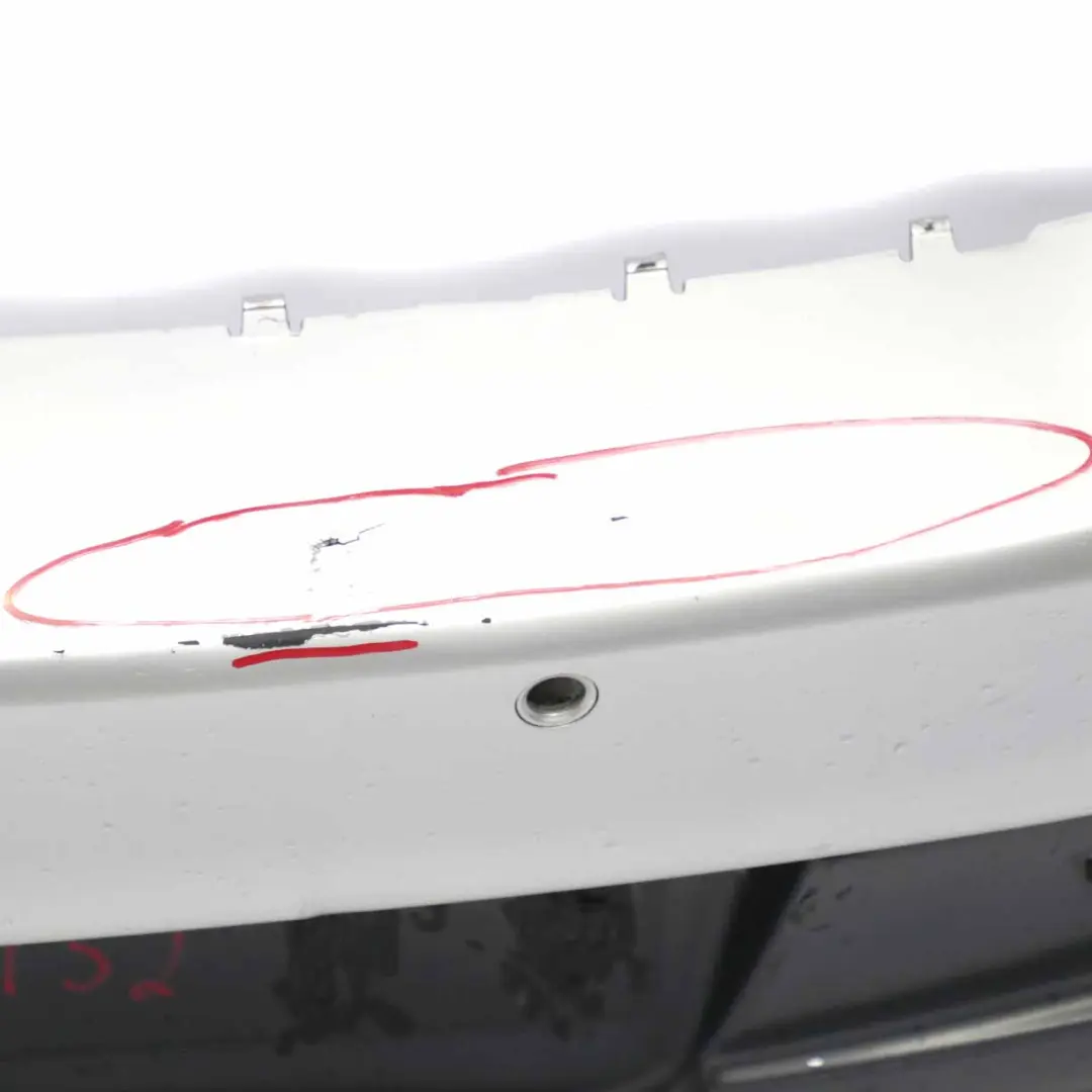 Bumper BMW E81 E87 LCI M Sport Trim Panel PDC Titan Silver 354 to Rear with Part number 0034802 Rear Bumper BMW E81 E87 LCI M Sport Trim Panel PDC Titan Silver 354 - SKU 0034802-TS2 - Part number 0034802