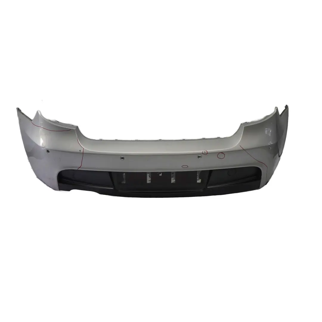BMW 1 E81 E87 LCI M Sport Stossfänger Hinten Titansilber Titan Silber 354 - SKU 0034802-TS3 - Teilenummer 0034802