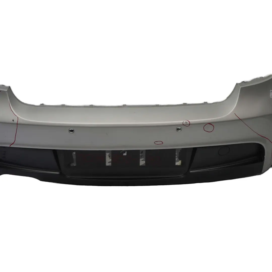 Bumper Trim Panel PDC Titan Silver - 354 to BMW 1 E81 E87 LCI M Sport Rear with Part number 0034802 BMW 1 E81 E87 LCI M Sport Rear Bumper Trim Panel PDC Titan Silver - 354 - SKU 0034802-TS3 - Part number 0034802