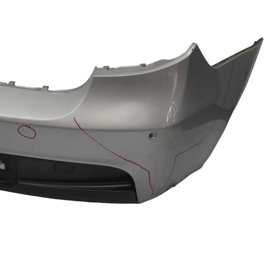 Bumper Trim Panel PDC Titan Silver - 354 to BMW 1 E81 E87 LCI M Sport Rear with Part number 0034802 BMW 1 E81 E87 LCI M Sport Rear Bumper Trim Panel PDC Titan Silver - 354 - SKU 0034802-TS3 - Part number 0034802