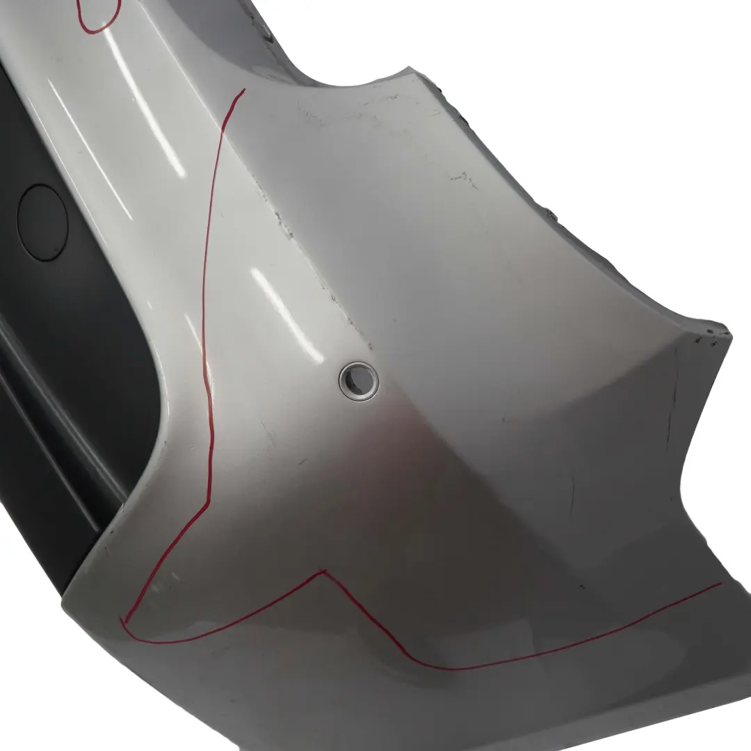Stossfänger Hinten Titansilber Titan Silber 354 für BMW 1 E81 E87 LCI M Sport mit Teilenummer 0034802 BMW 1 E81 E87 LCI M Sport Stossfänger Hinten Titansilber Titan Silber 354 - SKU 0034802-TS3 - Teilenummer 0034802