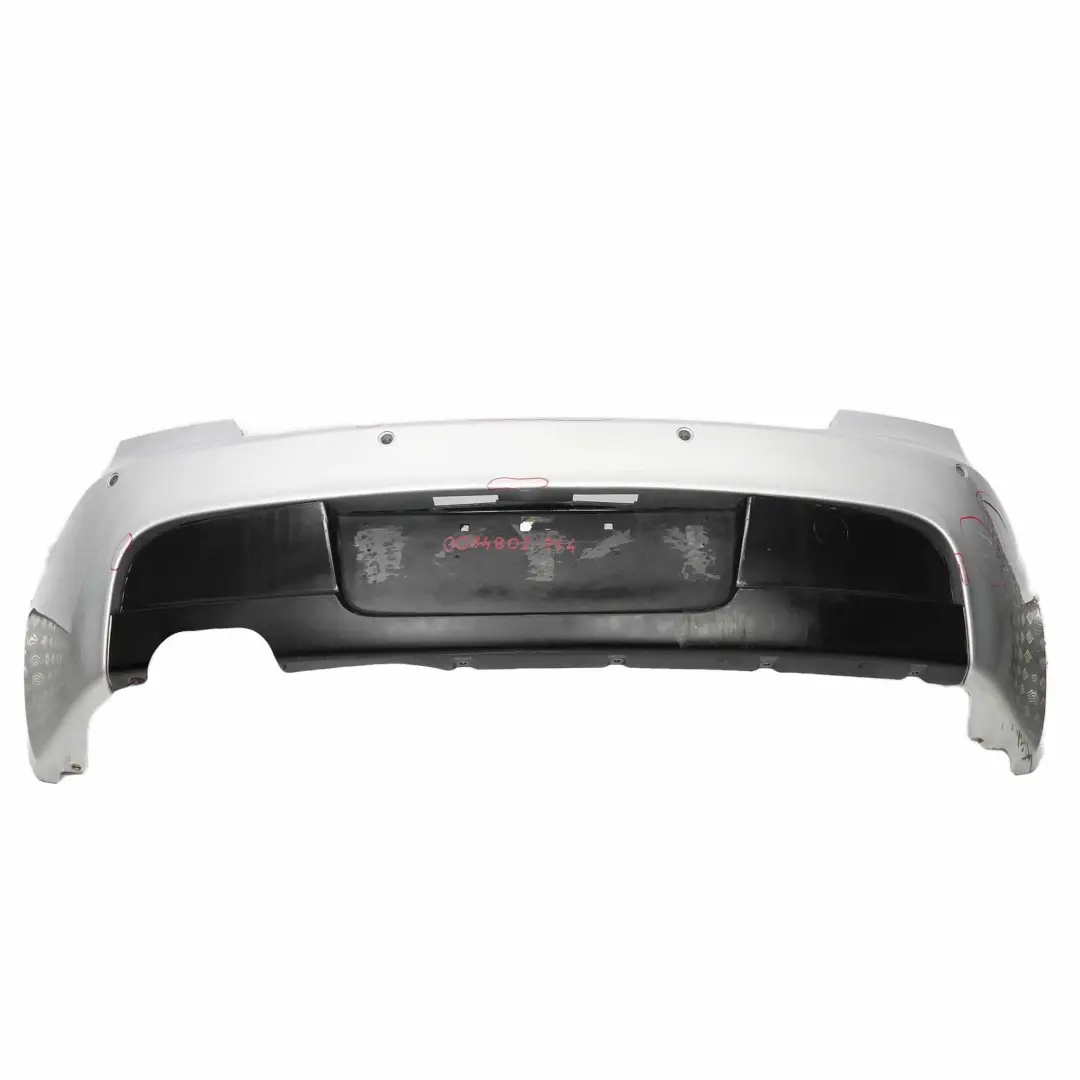 Bumper BMW E81 E87 LCI M Sport Trim Panel PDC Titan Silver Metallic - 354 to Rear with Part number 0034802 Rear Bumper BMW E81 E87 LCI M Sport Trim Panel PDC Titan Silver Metallic - 354 - SKU 0034802-TS4 - Part number 0034802