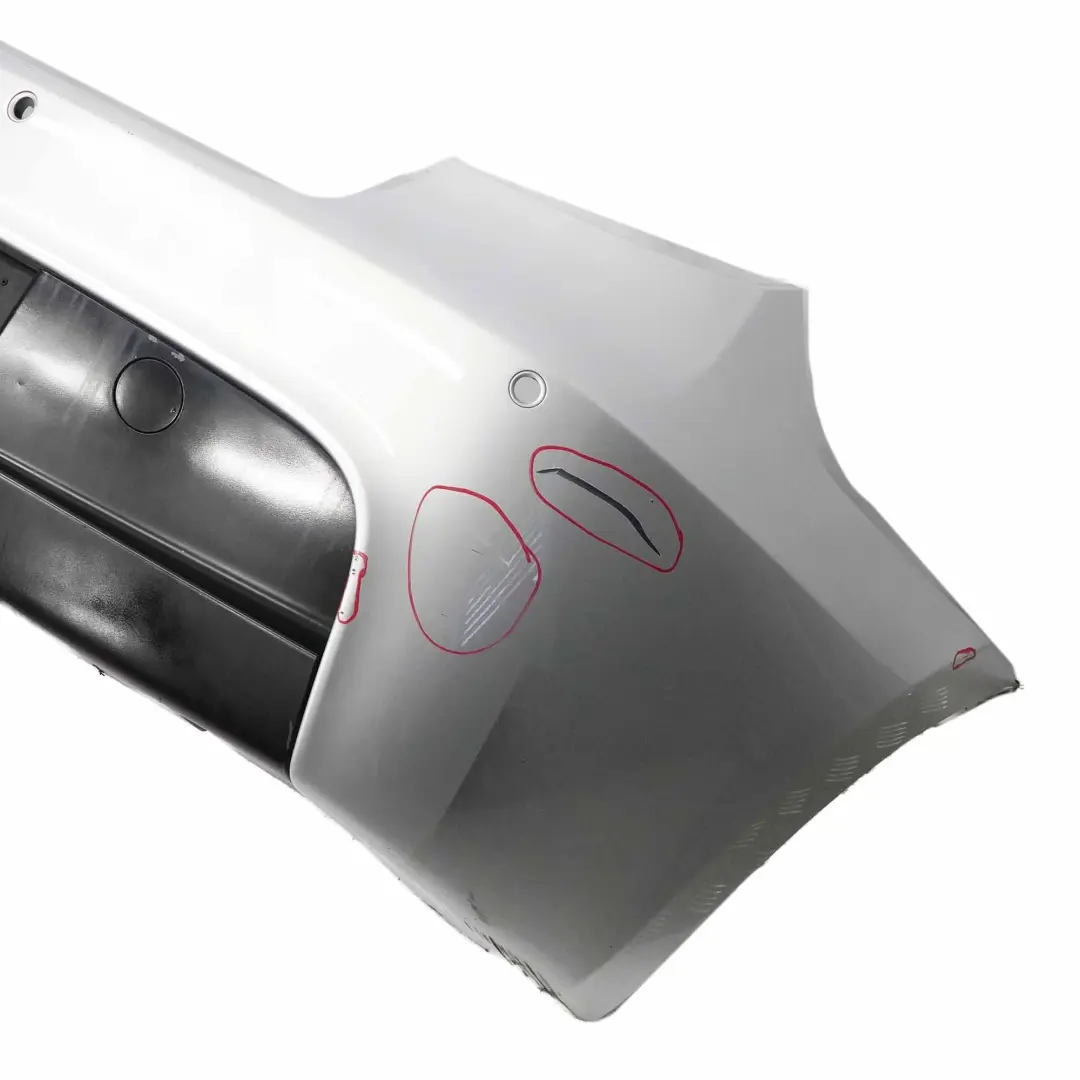 Rear Bumper BMW E81 E87 LCI M Sport Trim Panel PDC Titan Silver Metallic - 354 - SKU 0034802-TS4 - Part number 0034802