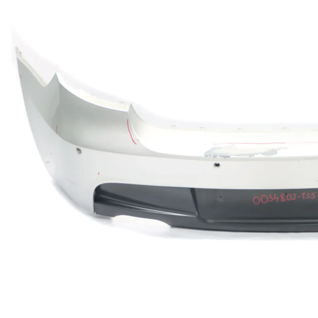 Bumper BMW E81 E87 LCI M Sport Trim Panel PDC Titan Silver Metallic - 354 to Rear with Part number 0034802 Rear Bumper BMW E81 E87 LCI M Sport Trim Panel PDC Titan Silver Metallic - 354 - SKU 0034802-TS5 - Part number 0034802