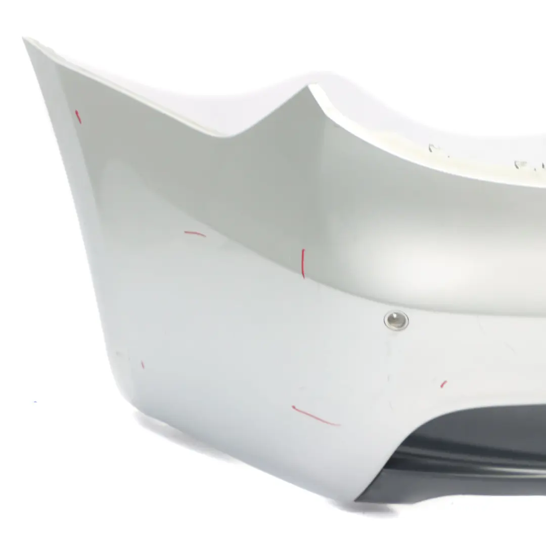 Bumper BMW E81 E87 LCI M Sport Trim Panel PDC Titan Silver Metallic - 354 to Rear with Part number 0034802 Rear Bumper BMW E81 E87 LCI M Sport Trim Panel PDC Titan Silver Metallic - 354 - SKU 0034802-TS5 - Part number 0034802