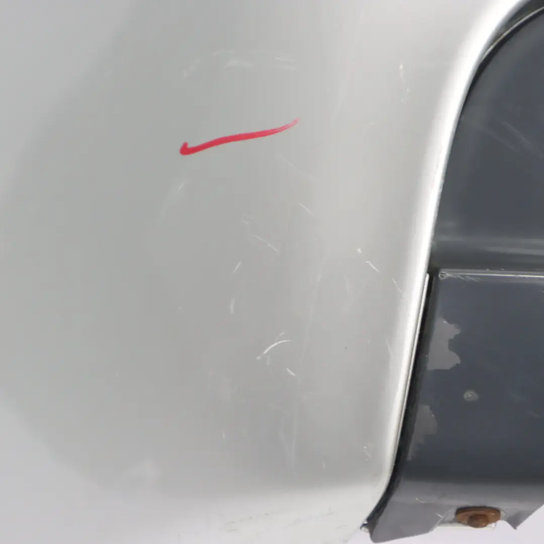 Bumper BMW E81 E87 LCI M Sport Trim Panel PDC Titan Silver Metallic - 354 to Rear with Part number 0034802 Rear Bumper BMW E81 E87 LCI M Sport Trim Panel PDC Titan Silver Metallic - 354 - SKU 0034802-TS5 - Part number 0034802