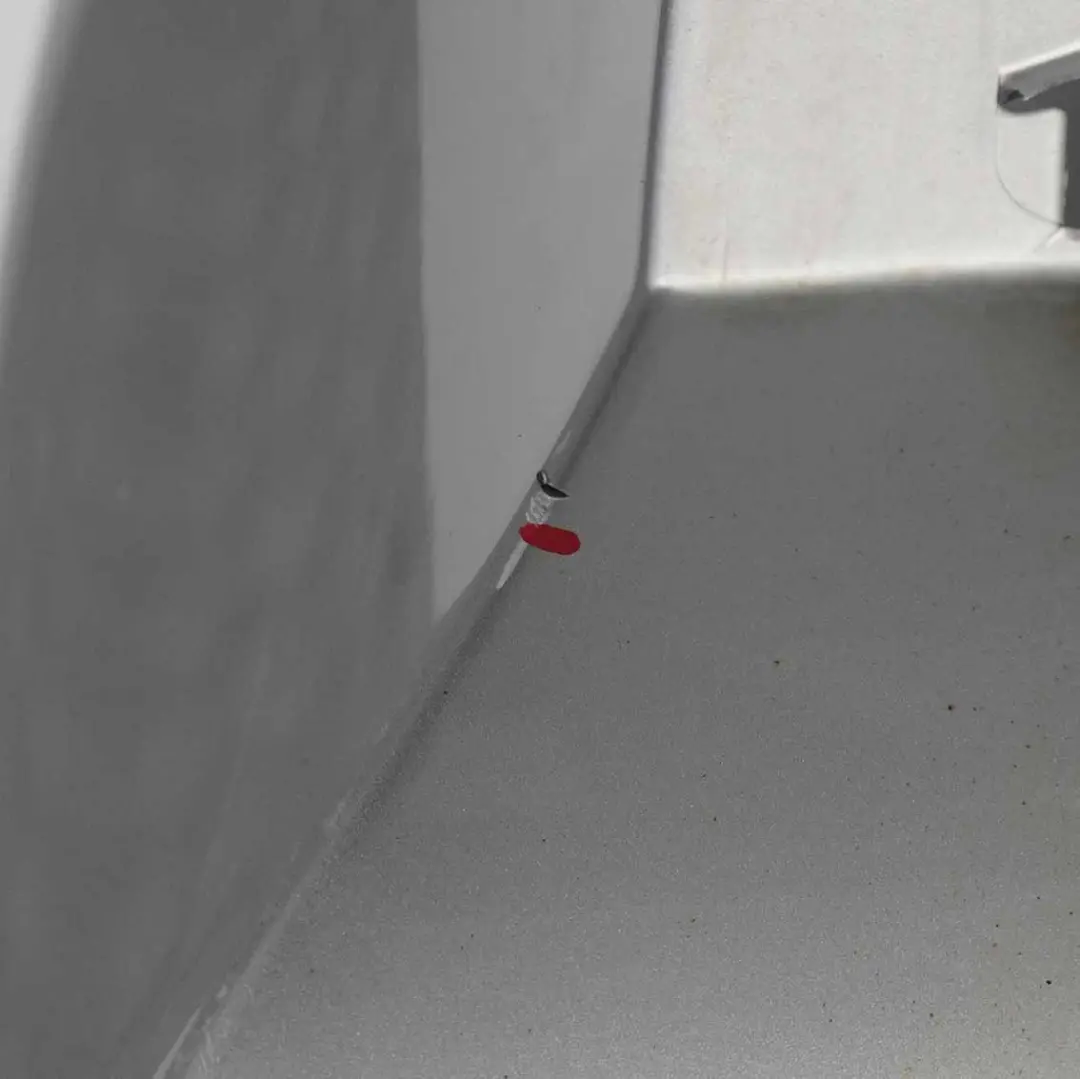 Bumper BMW E81 E87 LCI M Sport Trim Panel PDC Titan Silver Metallic - 354 to Rear with Part number 0034802 Rear Bumper BMW E81 E87 LCI M Sport Trim Panel PDC Titan Silver Metallic - 354 - SKU 0034802-TS7 - Part number 0034802