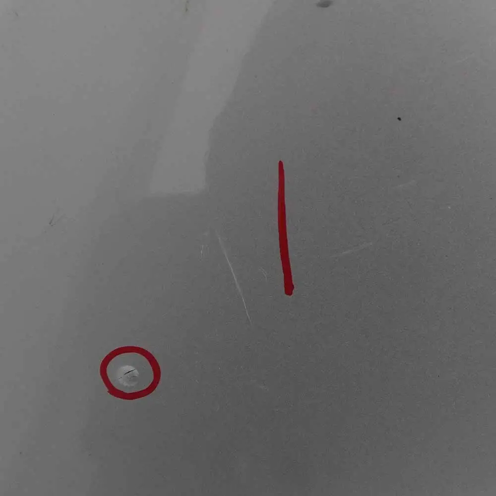 Bumper BMW E81 E87 LCI M Sport Trim Panel PDC Titan Silver Metallic - 354 to Rear with Part number 0034802 Rear Bumper BMW E81 E87 LCI M Sport Trim Panel PDC Titan Silver Metallic - 354 - SKU 0034802-TS7 - Part number 0034802