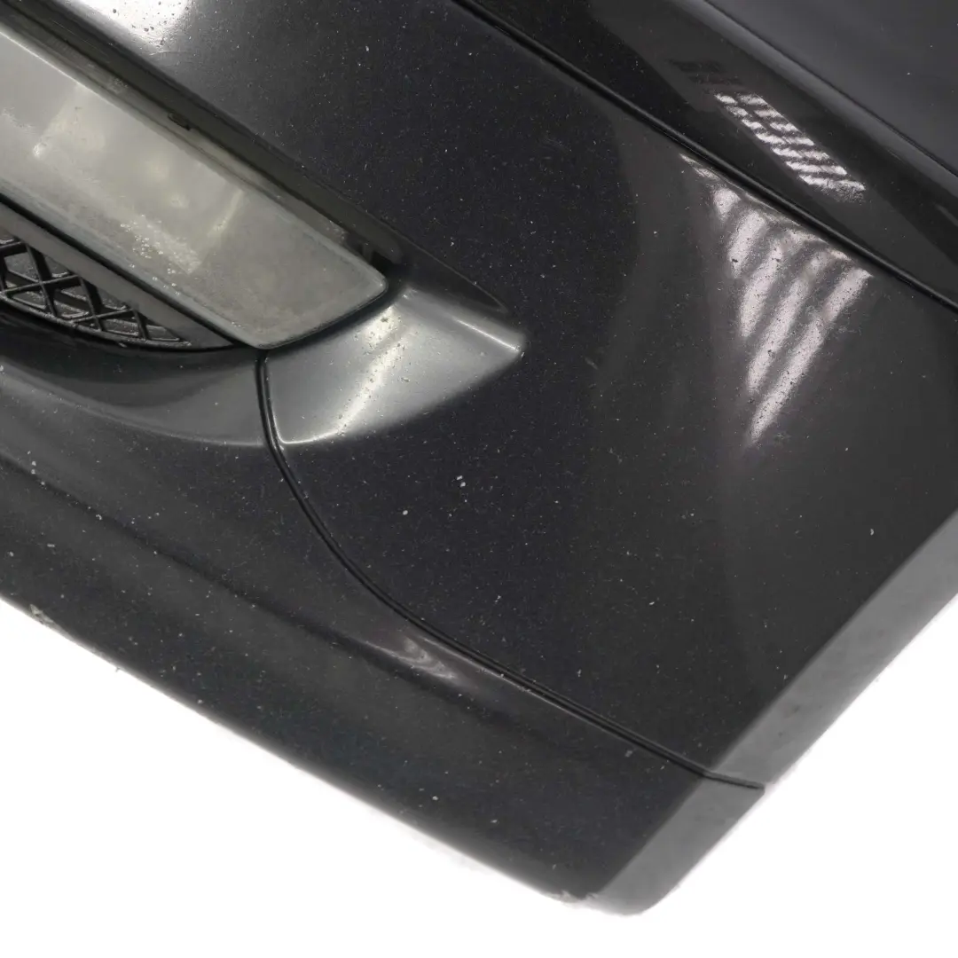  £BMW 1 E81 E87 LCI 5 Front Bumper Trim PDC Black Sapphire Metallic - 475 - SKU 0035909-BS5 - Part number 0035909