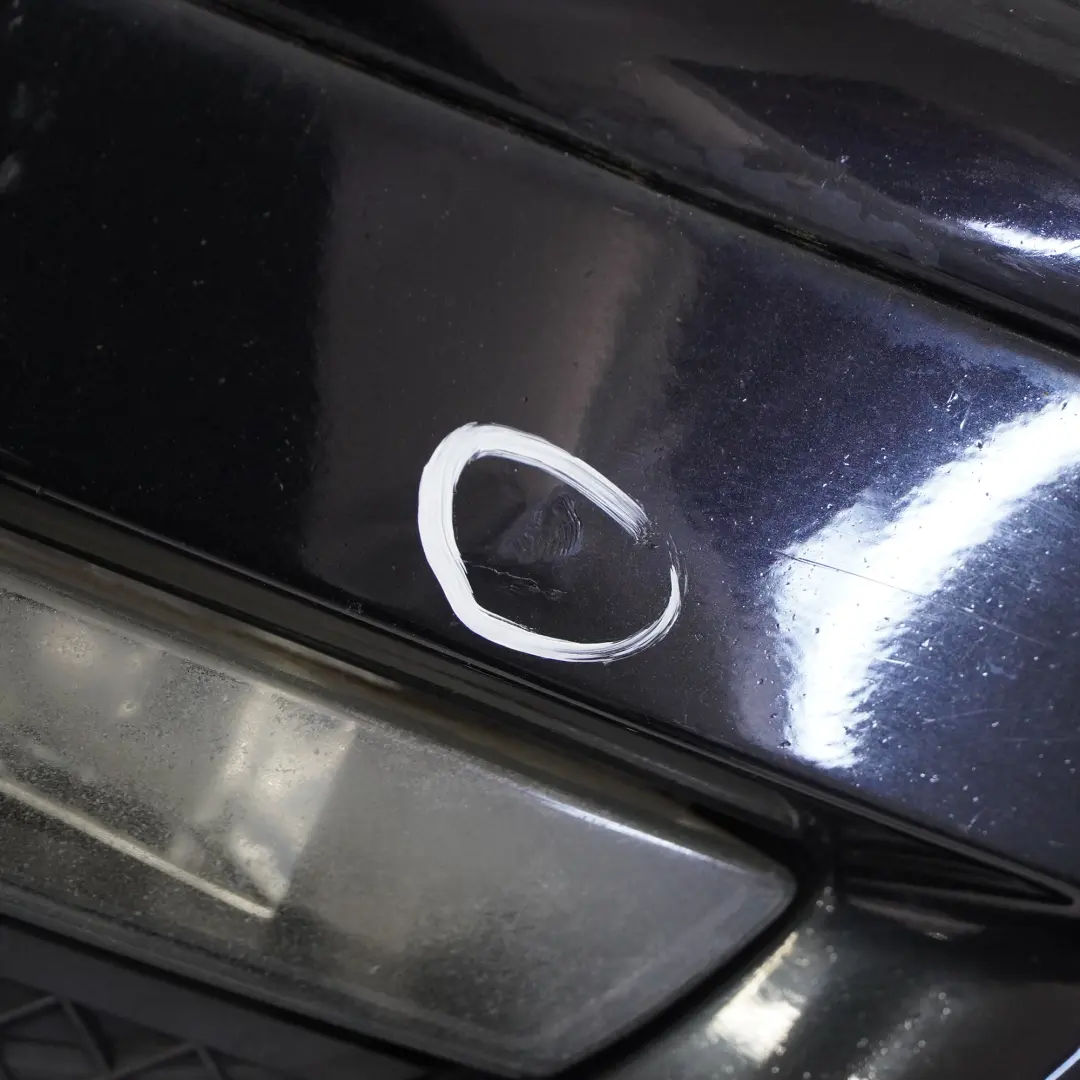  Front Bumper BMW E81 E87 LCI Trim Cover PDC Black Sapphire Metallic - 475 - SKU 0035909-BS6 - Part number 0035909