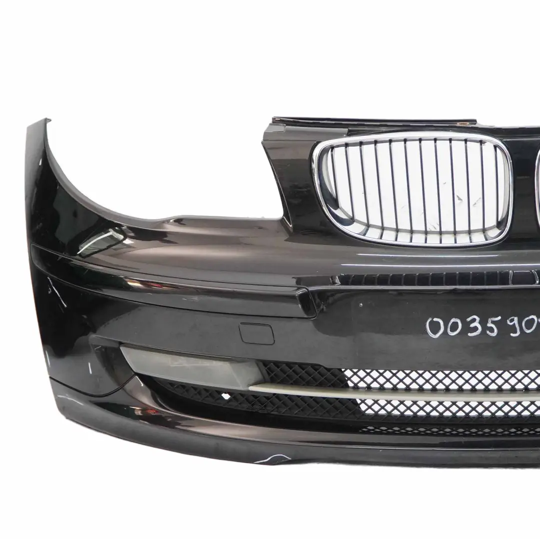  Front Bumper BMW E81 E87 LCI Trim Cover PDC Black Sapphire Metallic - 475 - SKU 0035909-BS6 - Part number 0035909