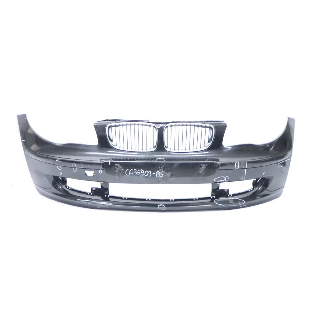 BMW E81 E87 LCI Zderzak Przedni Black Sapphire Czarny Metalik 475 - SKU 0035909-BS - Numer Części 0035909