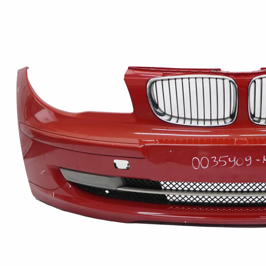 Front Bumper BMW E81 E87 LCI Complete Trim Panel Karmesinrot Crimson Red - A61 to with Part number 0035909 Front Bumper BMW E81 E87 LCI Complete Trim Panel Karmesinrot Crimson Red - A61 - SKU 0035909-KAR1 - Part number 0035909