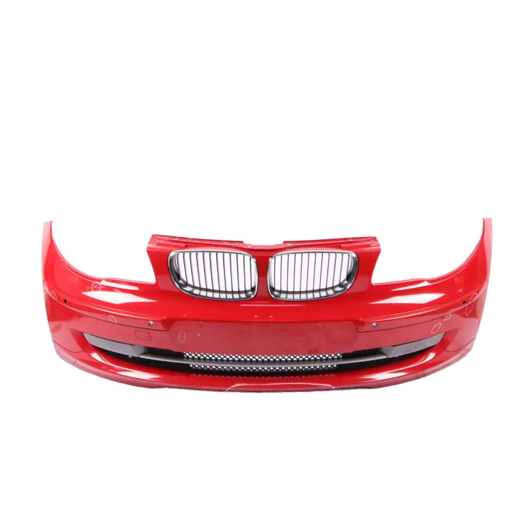 Front Bumper BMW E81 E87 LCI Complete Trim Panel Karmesinrot Crimson Red - A61 to with Part number 0035909 Front Bumper BMW E81 E87 LCI Complete Trim Panel Karmesinrot Crimson Red - A61 - SKU 0035909-KAR2 - Part number 0035909