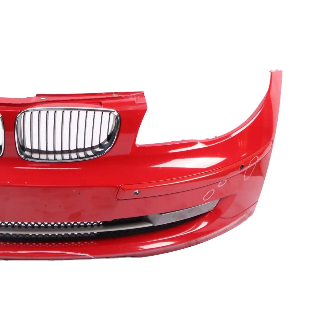 Front Bumper BMW E81 E87 LCI Complete Trim Panel Karmesinrot Crimson Red - A61 to with Part number 0035909 Front Bumper BMW E81 E87 LCI Complete Trim Panel Karmesinrot Crimson Red - A61 - SKU 0035909-KAR2 - Part number 0035909
