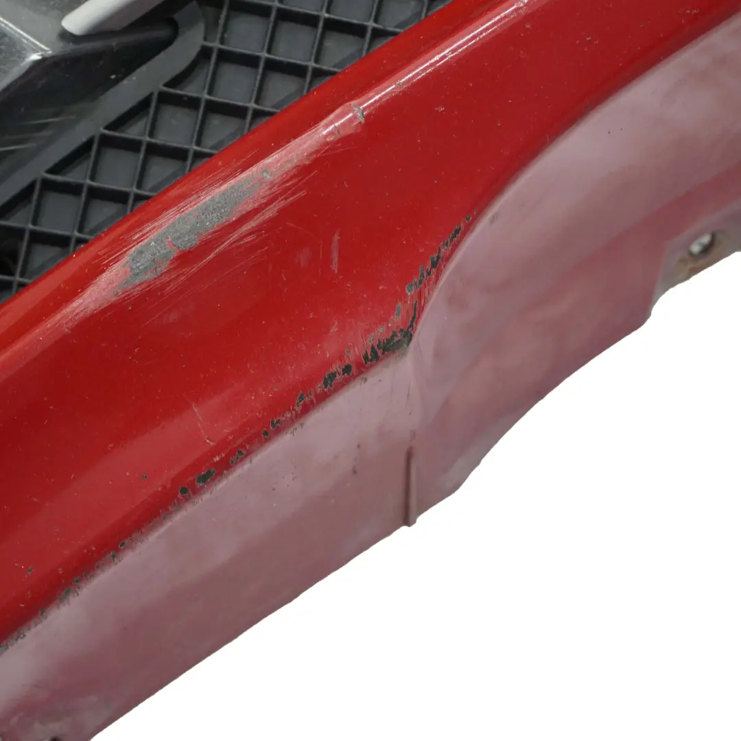 BMW 1 E81 E87 LCI Complete Front Bumper Trim Karmesinrot Crimson Red - A61 - SKU 0035909-KAR - Part number 0035909