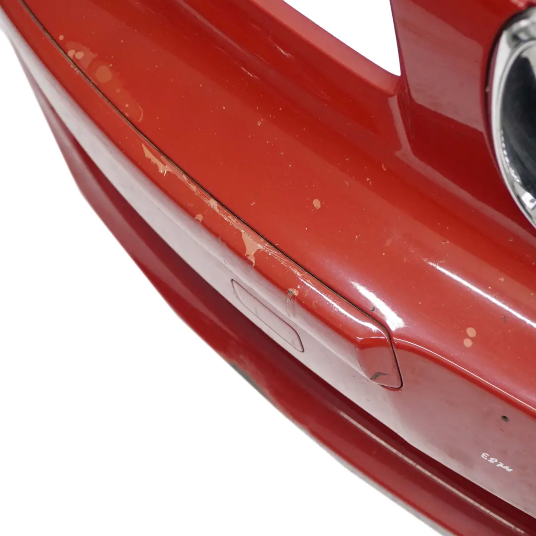BMW 1 E81 E87 LCI Complete Front Bumper Trim Karmesinrot Crimson Red - A61 - SKU 0035909-KAR - Part number 0035909