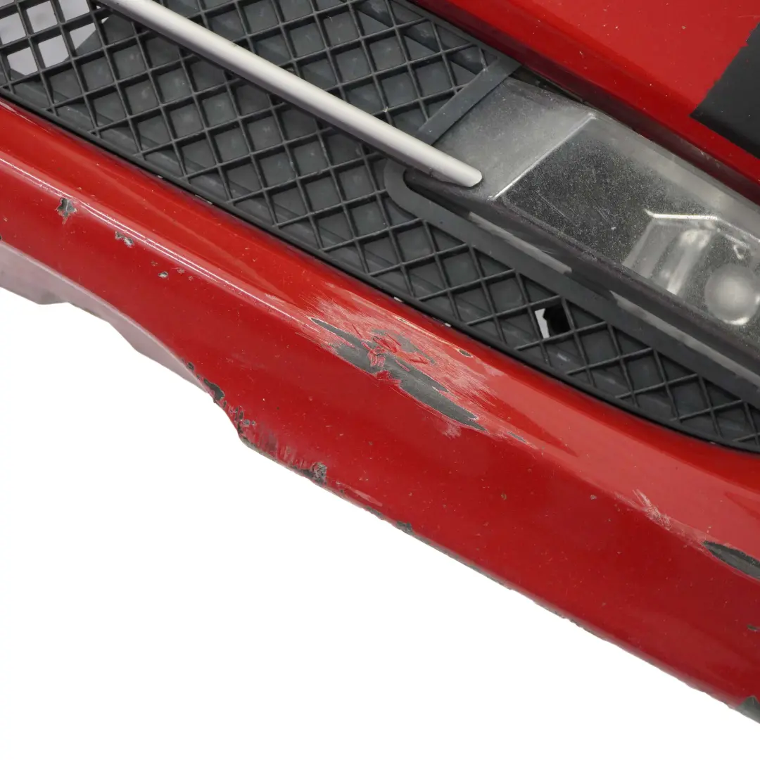 BMW 1 E81 E87 LCI Complete Front Bumper Trim Karmesinrot Crimson Red - A61 - SKU 0035909-KAR - Part number 0035909