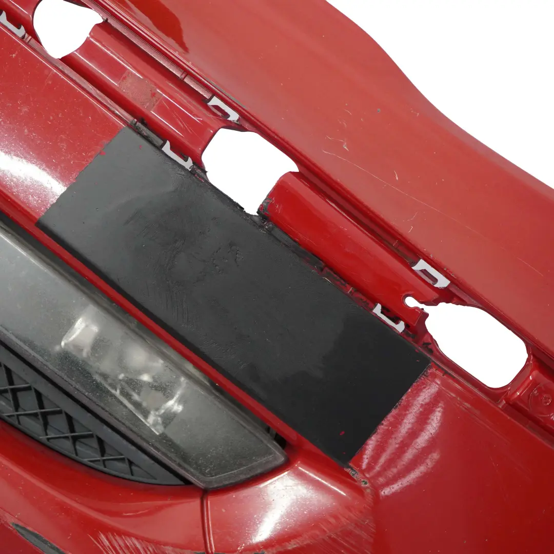 BMW 1 E81 E87 LCI Complete Front Bumper Trim Karmesinrot Crimson Red - A61 - SKU 0035909-KAR - Part number 0035909