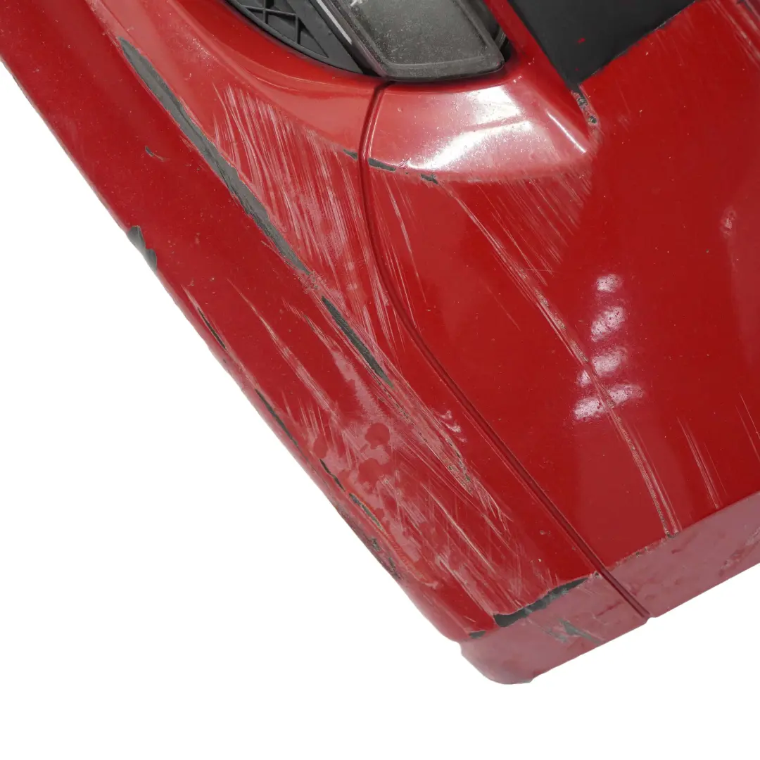 BMW 1 E81 E87 LCI Complete Front Bumper Trim Karmesinrot Crimson Red - A61 - SKU 0035909-KAR - Part number 0035909