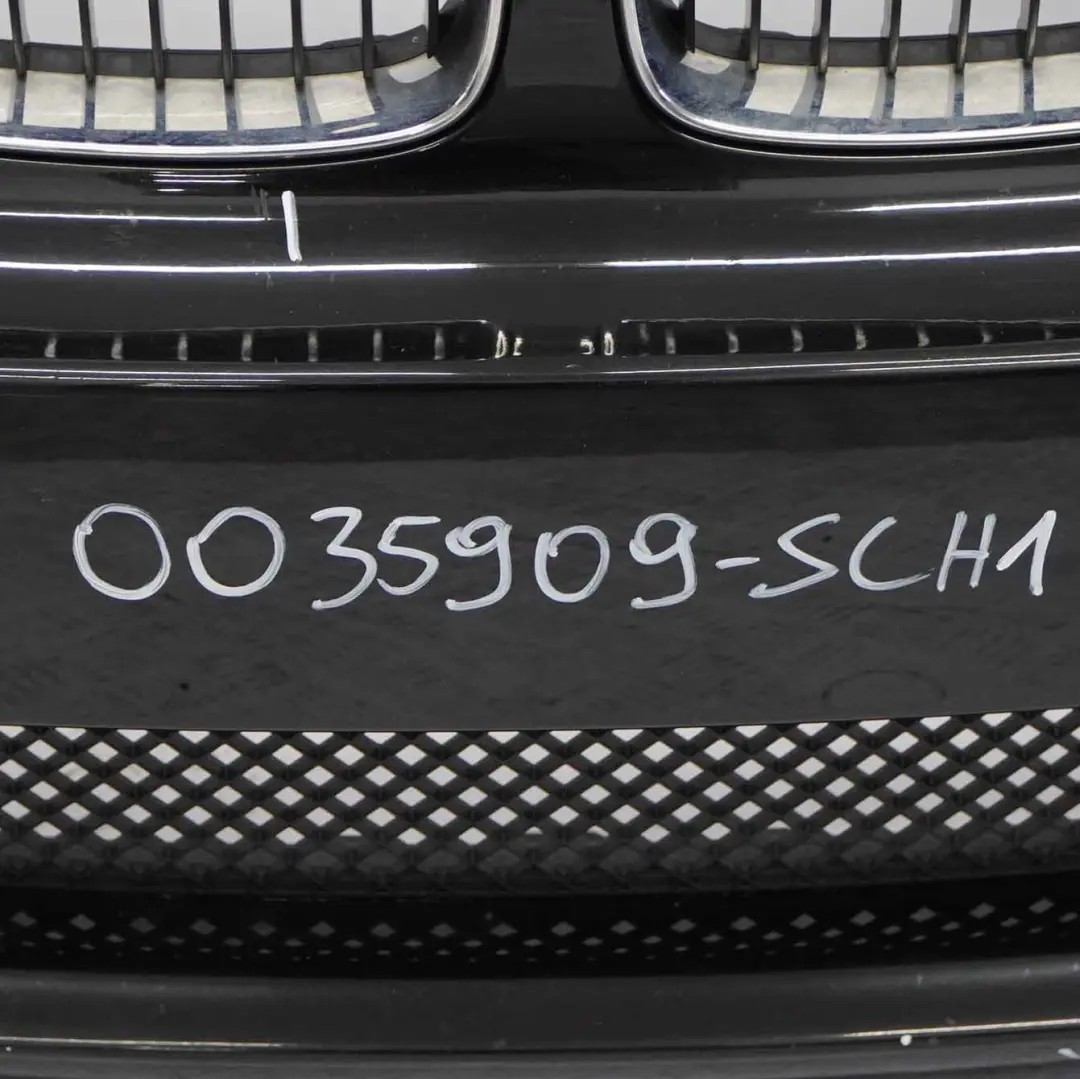 BMW E81 E87 LCI Complete Front Bumper Trim Panel Black Schwarz 2 - 668 - SKU 0035909-SCH1 - Part number 0035909