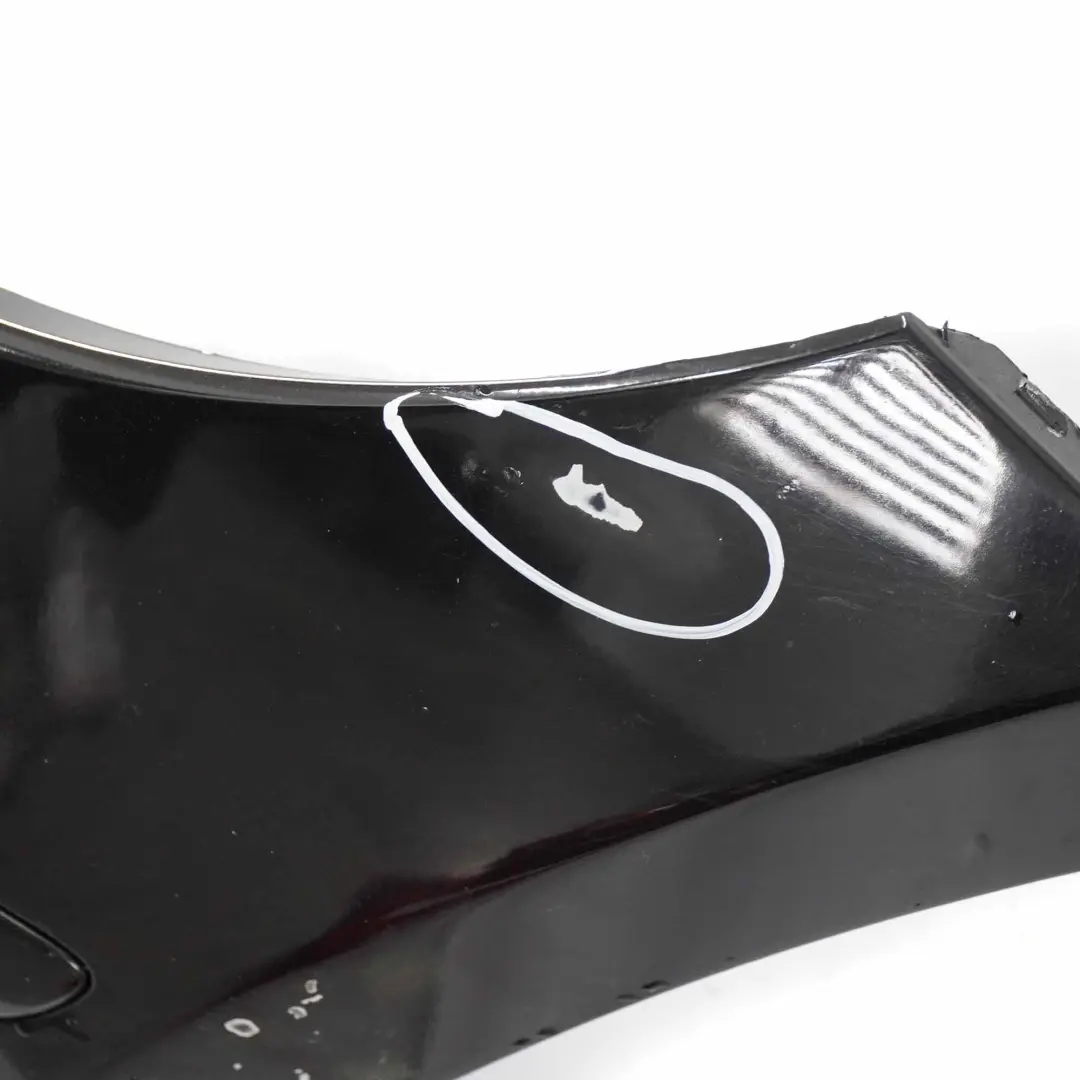 BMW E81 E87 LCI Complete Front Bumper Trim Panel Black Schwarz 2 - 668 - SKU 0035909-SCH2 - Part number 0035909