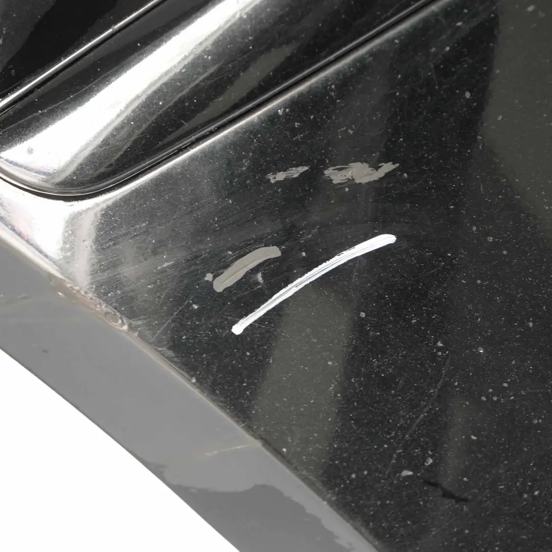 BMW E81 E87 LCI Complete Front Bumper Trim Panel Black Schwarz 2 - 668 - SKU 0035909-SCH2 - Part number 0035909
