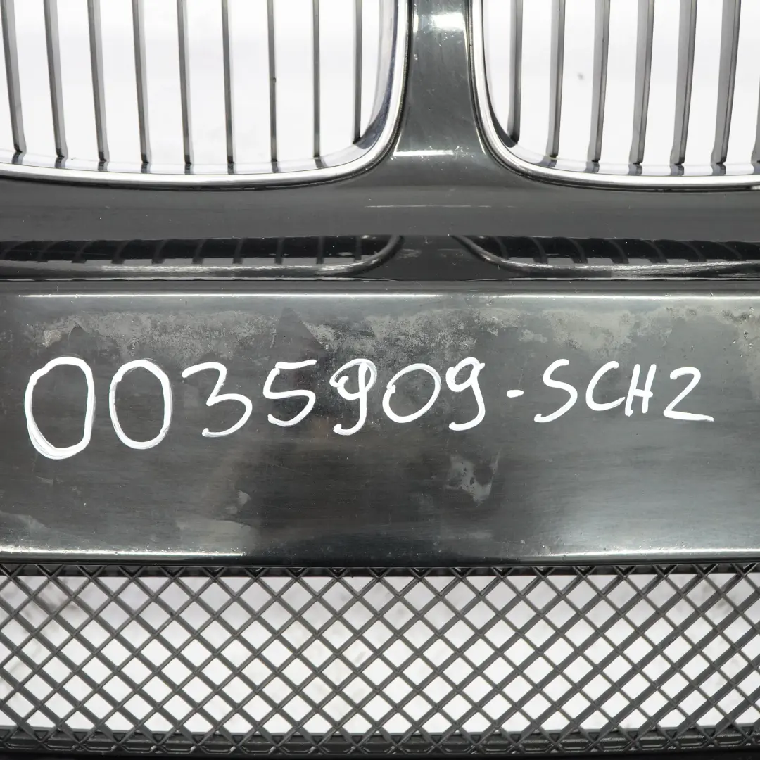 BMW E81 E87 LCI Complete Front Bumper Trim Panel Black Schwarz 2 - 668 - SKU 0035909-SCH2 - Part number 0035909