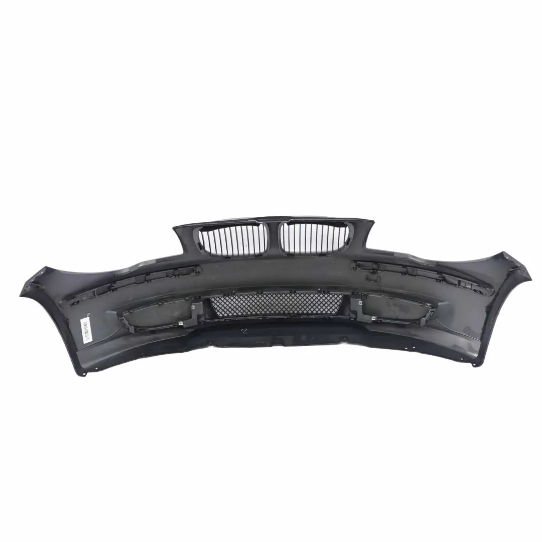 BMW E81 E87 LCI Complete Front Bumper Trim Panel Black Schwarz 2 - 668 - SKU 0035909-SCH2 - Part number 0035909