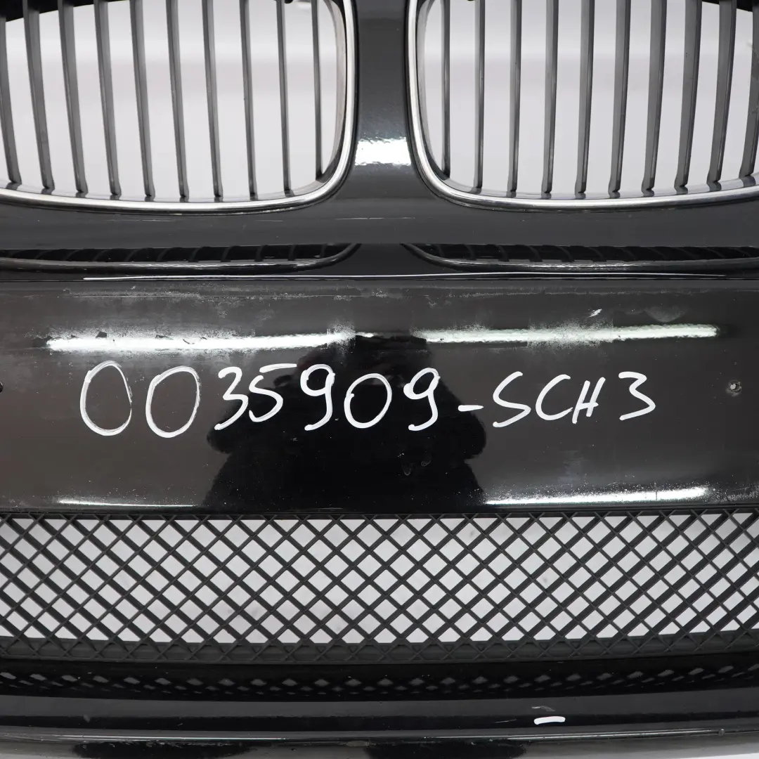 Bumper Front Complete Trim Panel E81 Schwarz 2 Black - 668 to BMW E87 LCI with Part number 0035909 BMW E87 LCI Bumper Front Complete Trim Panel E81 Schwarz 2 Black - 668 - SKU 0035909-SCH3 - Part number 0035909