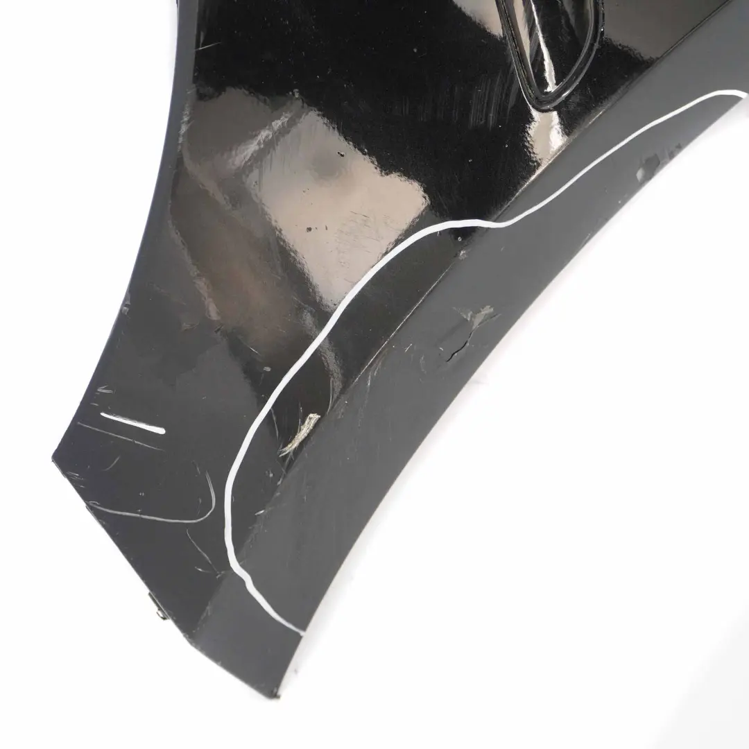 Bumper Front Complete Trim Panel E81 Schwarz 2 Black - 668 to BMW E87 LCI with Part number 0035909 BMW E87 LCI Bumper Front Complete Trim Panel E81 Schwarz 2 Black - 668 - SKU 0035909-SCH3 - Part number 0035909