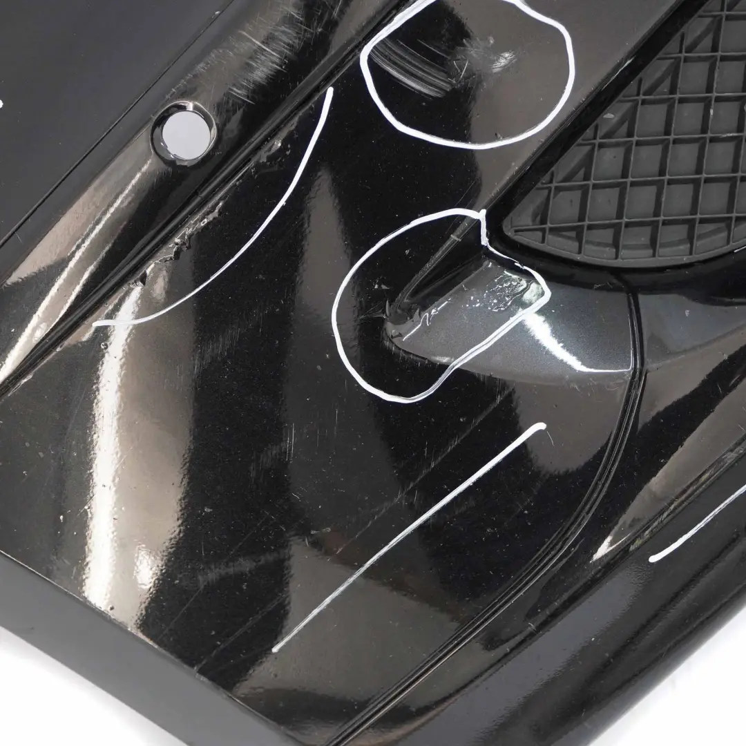 Bumper Front Complete Trim Panel E81 Schwarz 2 Black - 668 to BMW E87 LCI with Part number 0035909 BMW E87 LCI Bumper Front Complete Trim Panel E81 Schwarz 2 Black - 668 - SKU 0035909-SCH3 - Part number 0035909