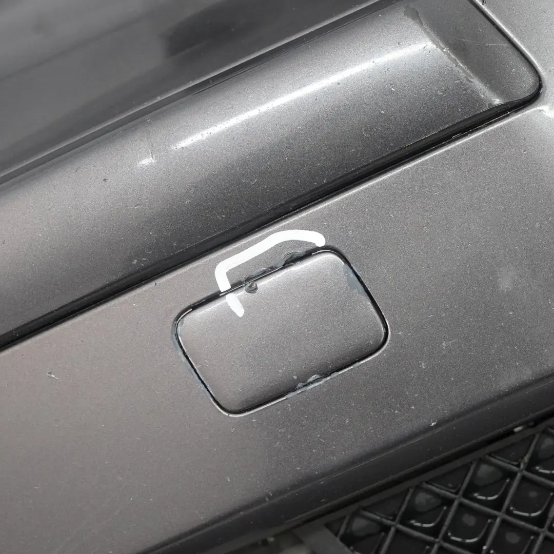 Complete Front Bumper Trim Panel Sparkling Graphite - A22 to BMW E81 E87 LCI with Part number 0035909 BMW E81 E87 LCI Complete Front Bumper Trim Panel Sparkling Graphite - A22 - SKU 0035909-SG2 - Part number 0035909