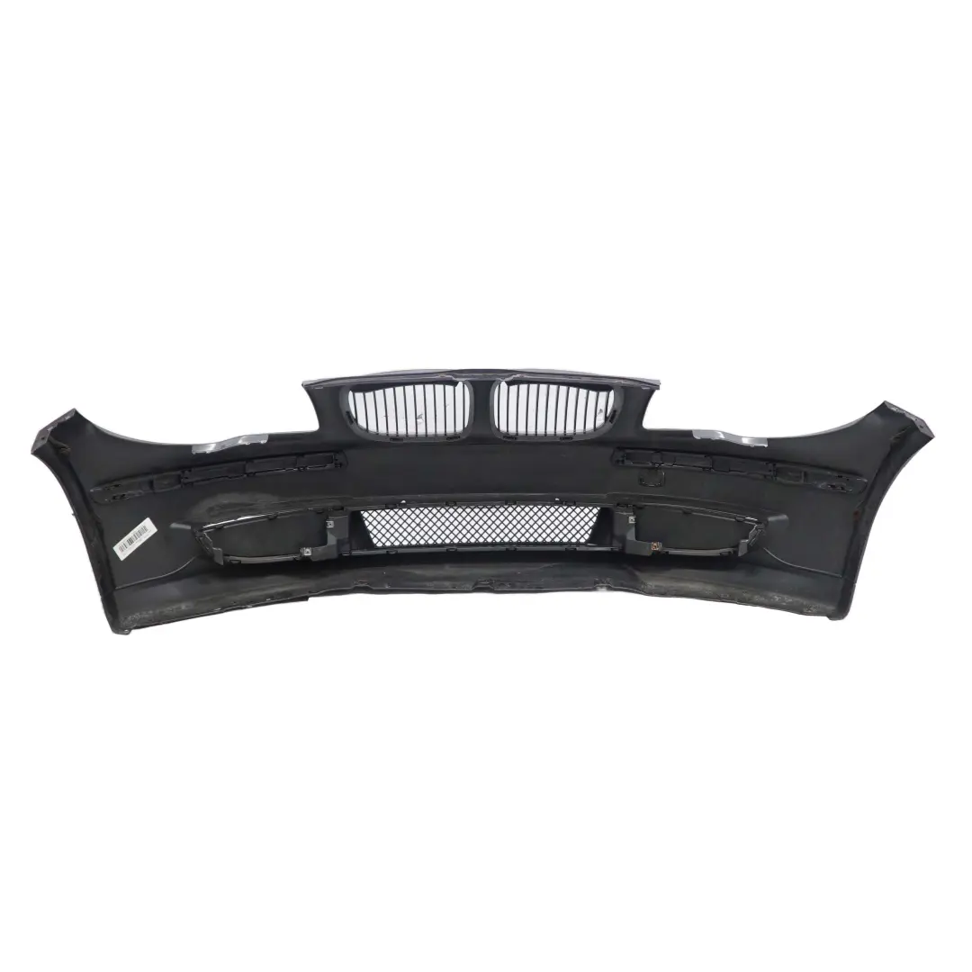 BMW 1 E81 E87 LCI Complete Front Bumper Trim Panel Sparkling Graphite - A22 - SKU 0035909-SG - Part number 0035909