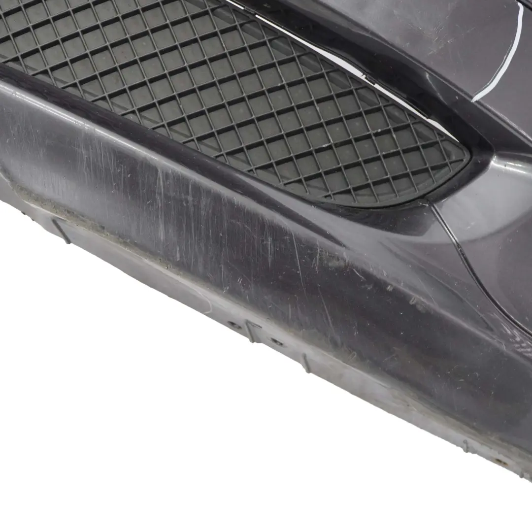 BMW 1 E81 E87 LCI Complete Front Bumper Trim Panel Sparkling Graphite - A22 - SKU 0035909-SG - Part number 0035909