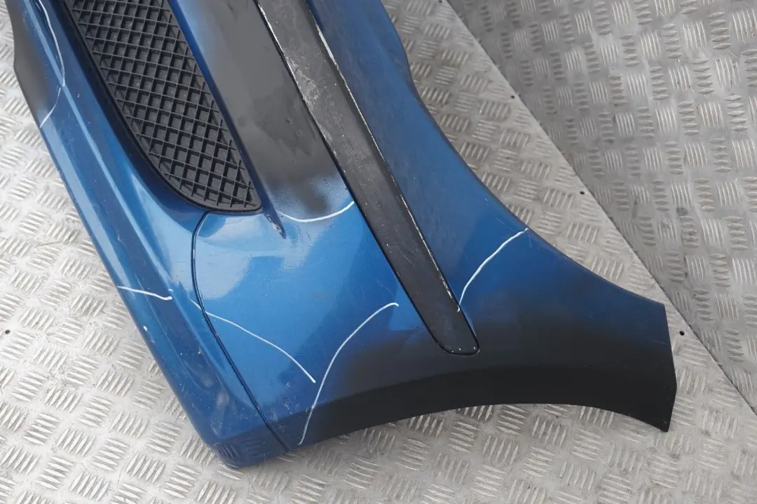 Complete Front Bumper Trim Panel Sydneyblau Blue to BMW 1 Series E81 E87 LCI with Part number 0035909 BMW 1 Series E81 E87 LCI Complete Front Bumper Trim Panel Sydneyblau Blue - SKU 0035909-SYD - Part number 0035909