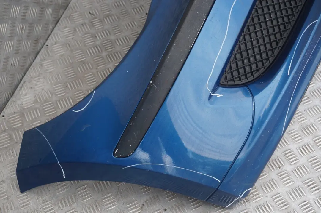 Complete Front Bumper Trim Panel Sydneyblau Blue to BMW 1 Series E81 E87 LCI with Part number 0035909 BMW 1 Series E81 E87 LCI Complete Front Bumper Trim Panel Sydneyblau Blue - SKU 0035909-SYD - Part number 0035909