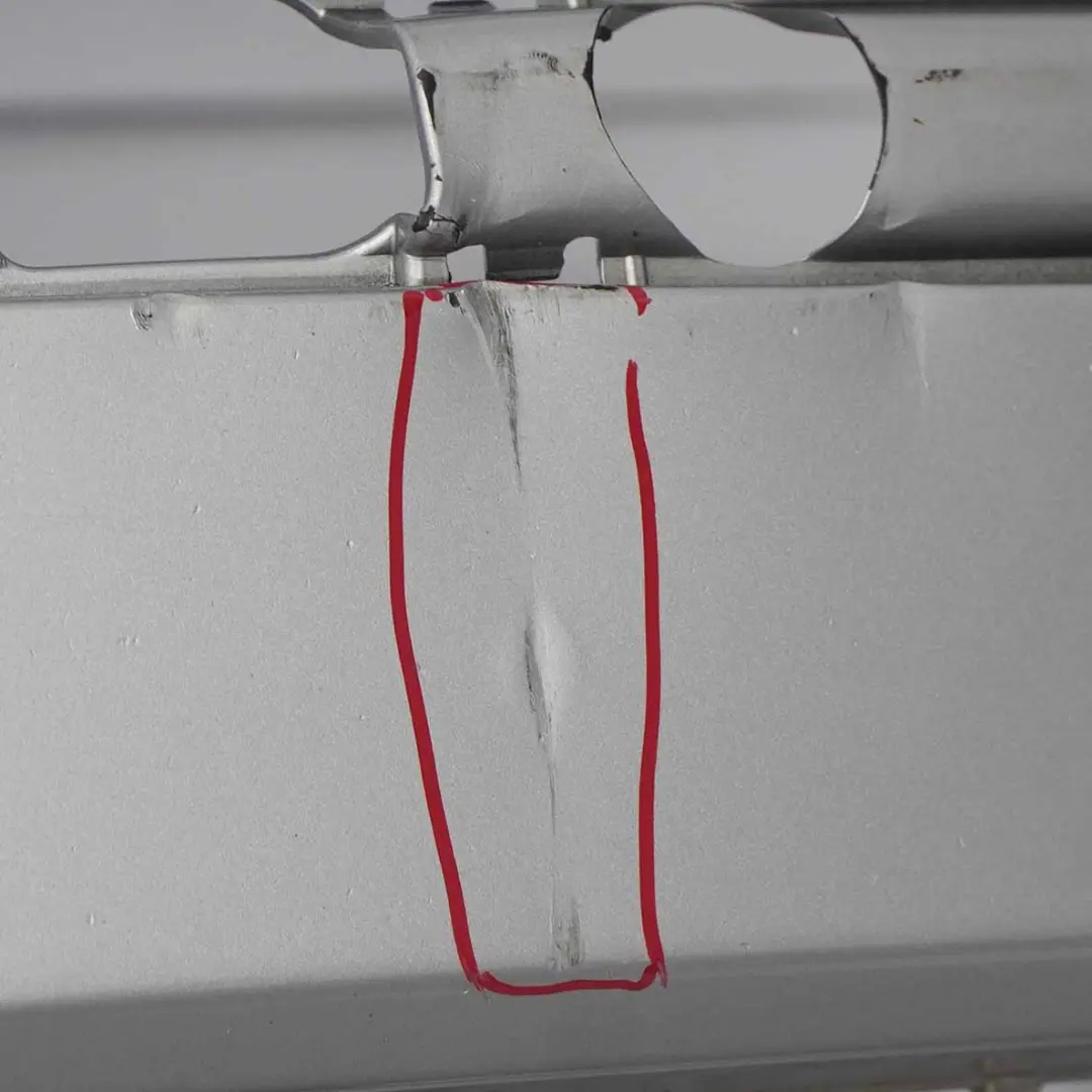 Front Bumper PDC Trim Panel Silver Titansilber - 354 to BMW E81 E87 LCI with Part number 0035909 BMW E81 E87 LCI Front Bumper PDC Trim Panel Silver Titansilber - 354 - SKU 0035909-TS1 - Part number 0035909