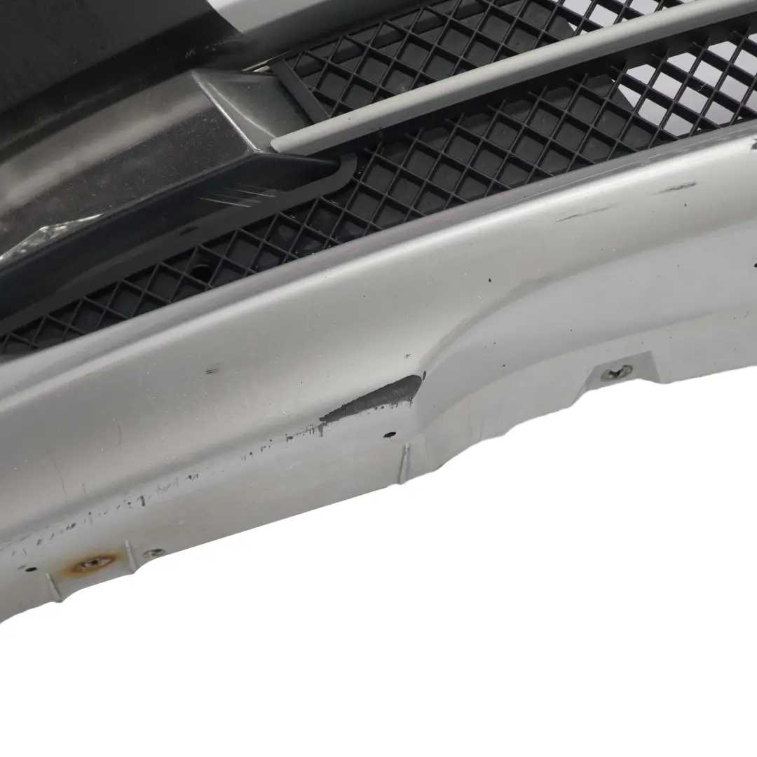 BMW E81 E87 LCI Complete Front Bumper PDC Trim Panel Silver Titansilber - 354 - SKU 0035909-TS2 - Part number 0035909